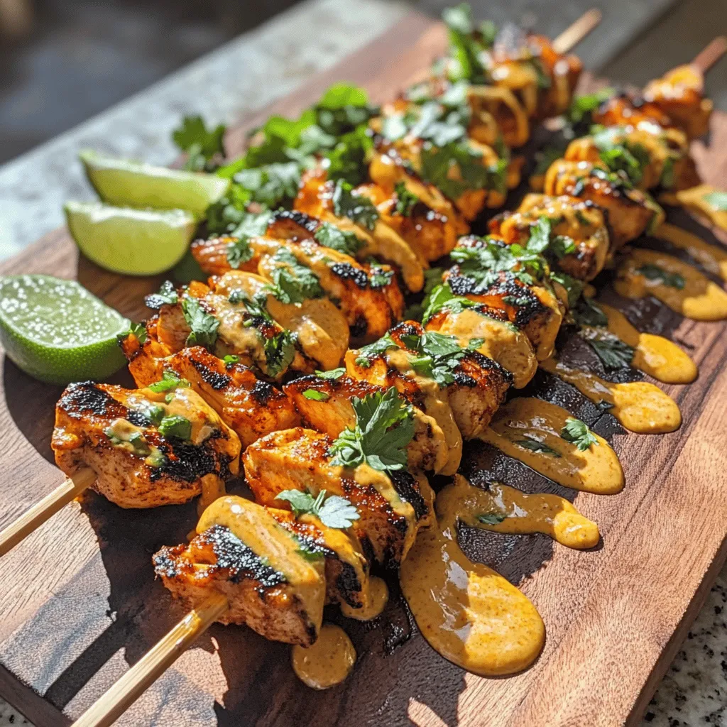 Spicy Thai Chicken Satay Recipe