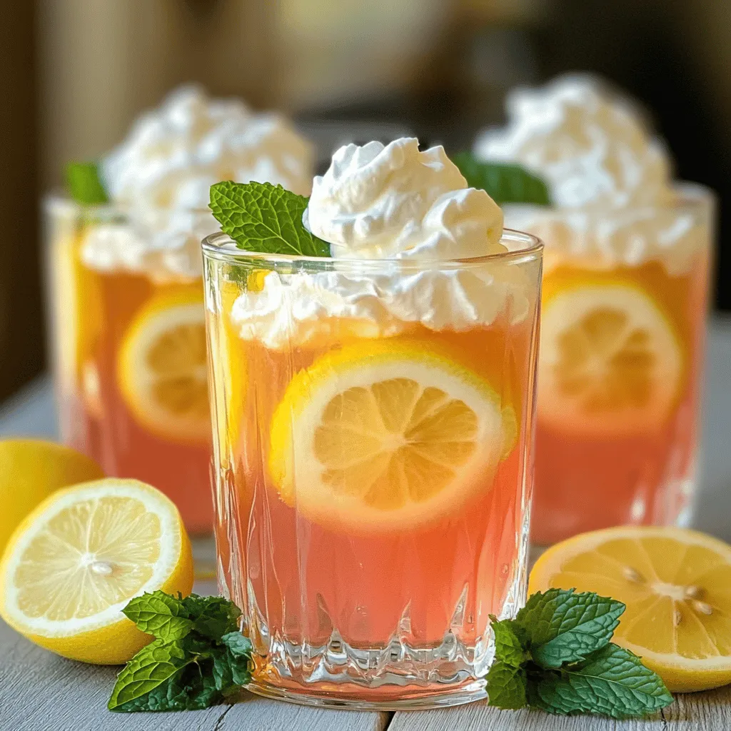 Whipped Pink Lemonade Refreshing Summer Drink Recipe