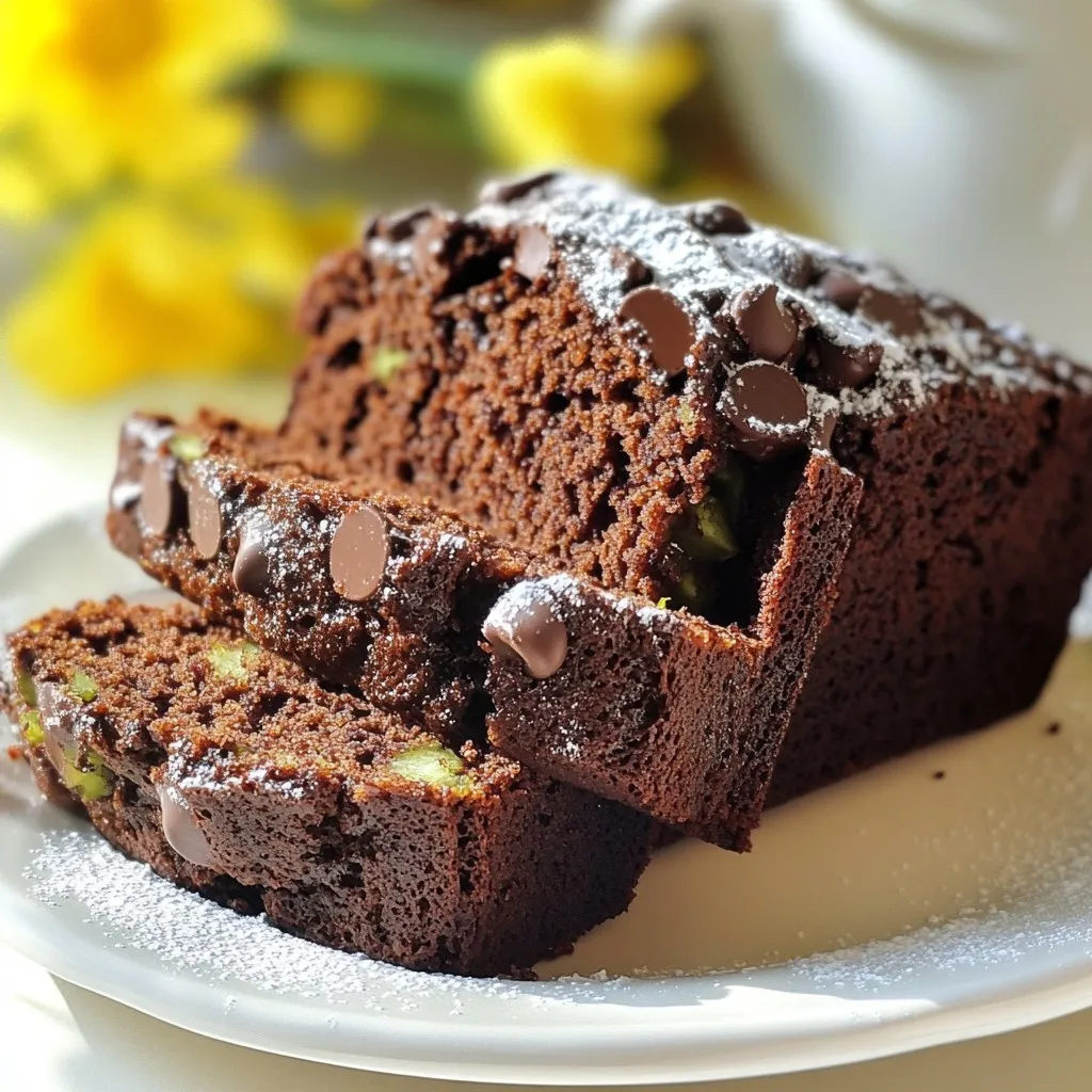 Double Chocolate Zucchini Bread Rich and Decadent Treat
