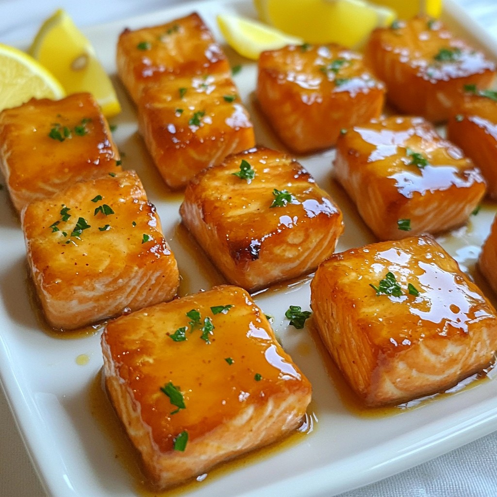 Maple Glazed Salmon Bites Flavorful Easy Recipe