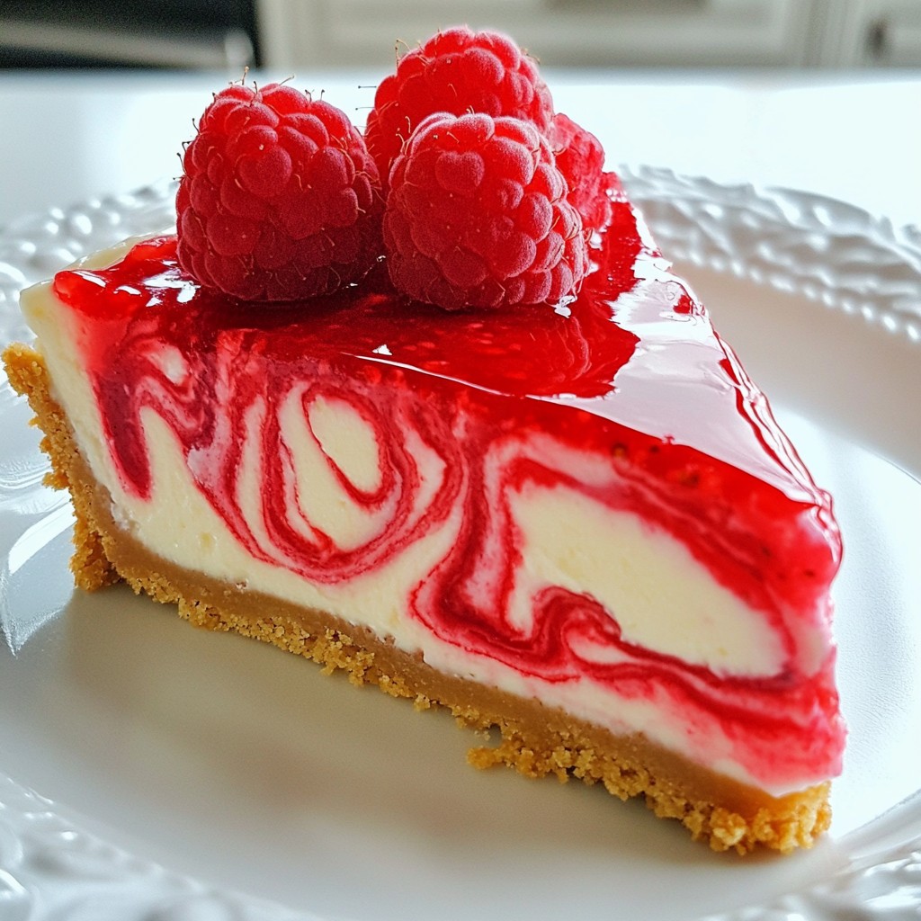 Raspberry Swirl Cheesecake Delightful and Easy Recipe