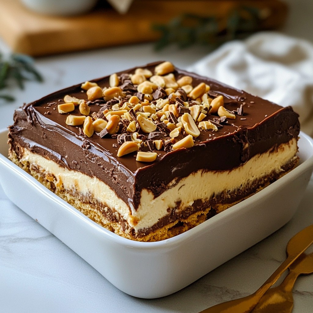 Chocolate Peanut Butter Icebox Cake Irresistible Delight