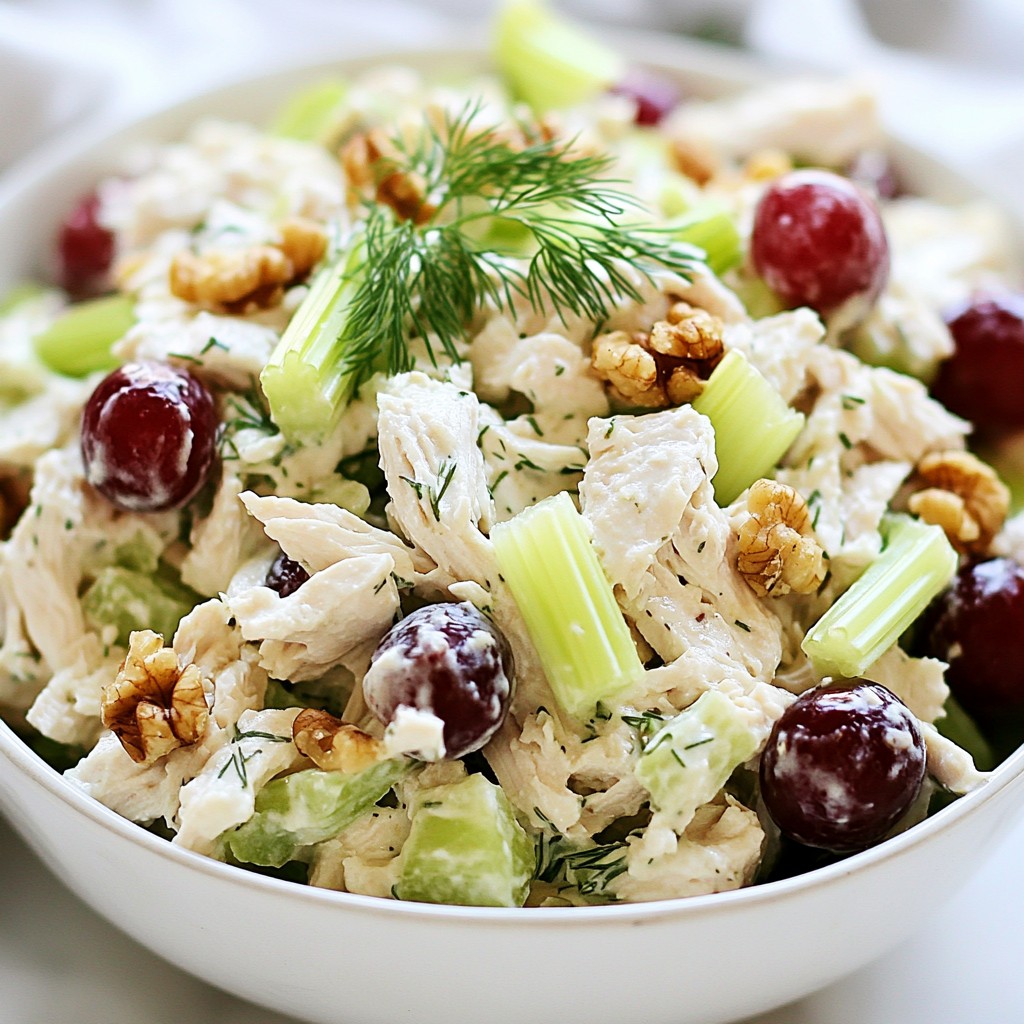 Simple Greek Yogurt Chicken Salad Fresh and Easy Meal