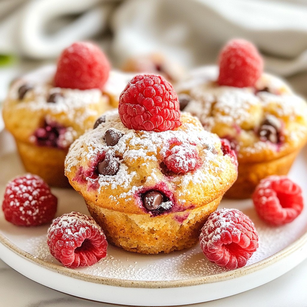 Raspberry Chocolate Chip Muffins Simple and Tasty Treat