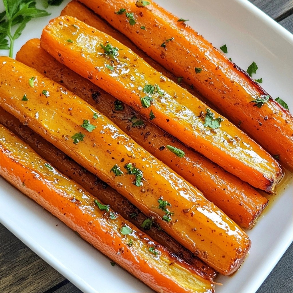 Quick Side Dish Honey Mustard Carrot Sticks Recipe