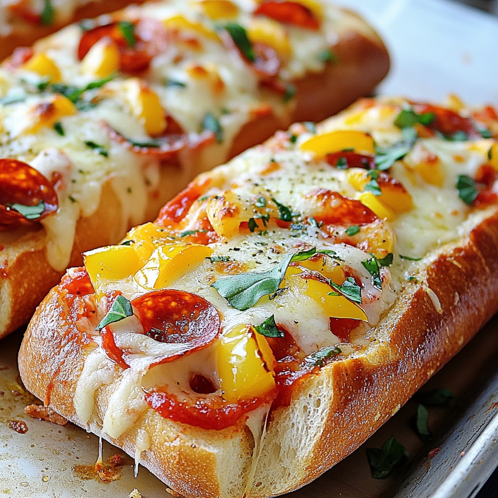 Stuffed French Bread Pizza Flavorful and Easy Recipe