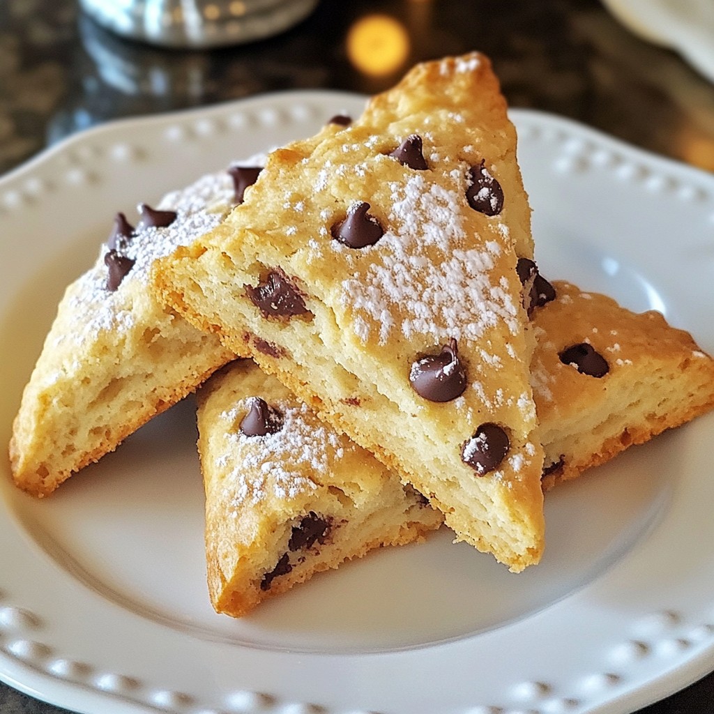 Mini Chocolate Chip Scones Irresistibly Flaky Treat