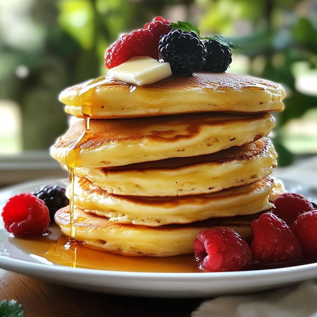Effortless Fluffy Ricotta Pancakes Morning Delight