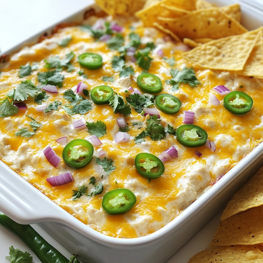 Cheesy Chicken Enchilada Dip Tasty and Easy Recipe