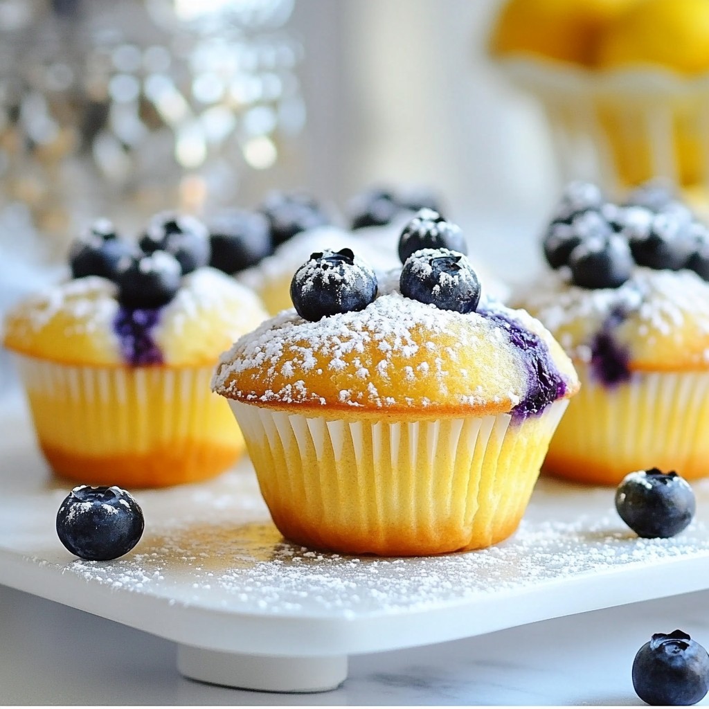 Fluffy Quick Blueberry Pancake Muffins Easy Recipe