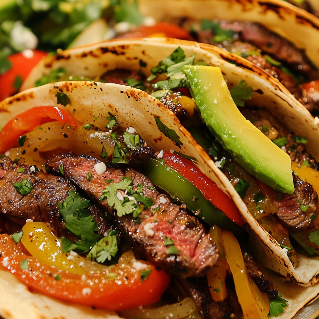 Garlic Butter Steak Fajitas Flavorful Weeknight Meal