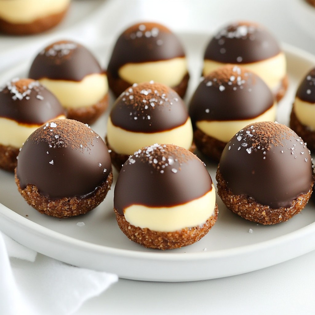 Chocolate Covered Cheesecake Bites Easy & Delicious Treat