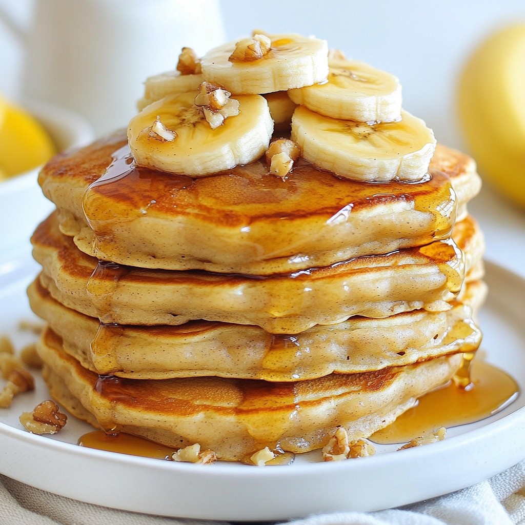 Easy Fluffy Cinnamon Banana Pancakes Recipe Today