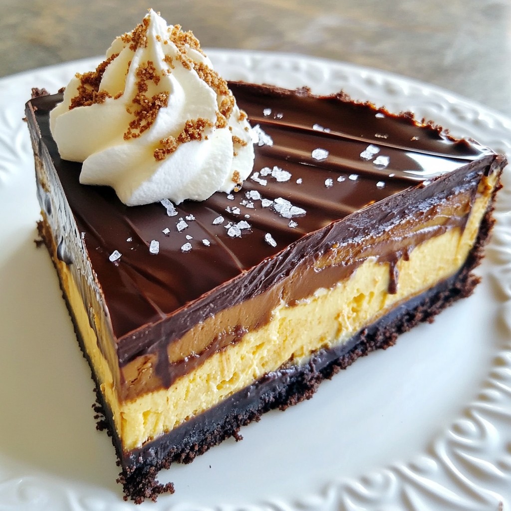 Chocolate Peanut Butter Cheesecake Rich and Creamy Treat
