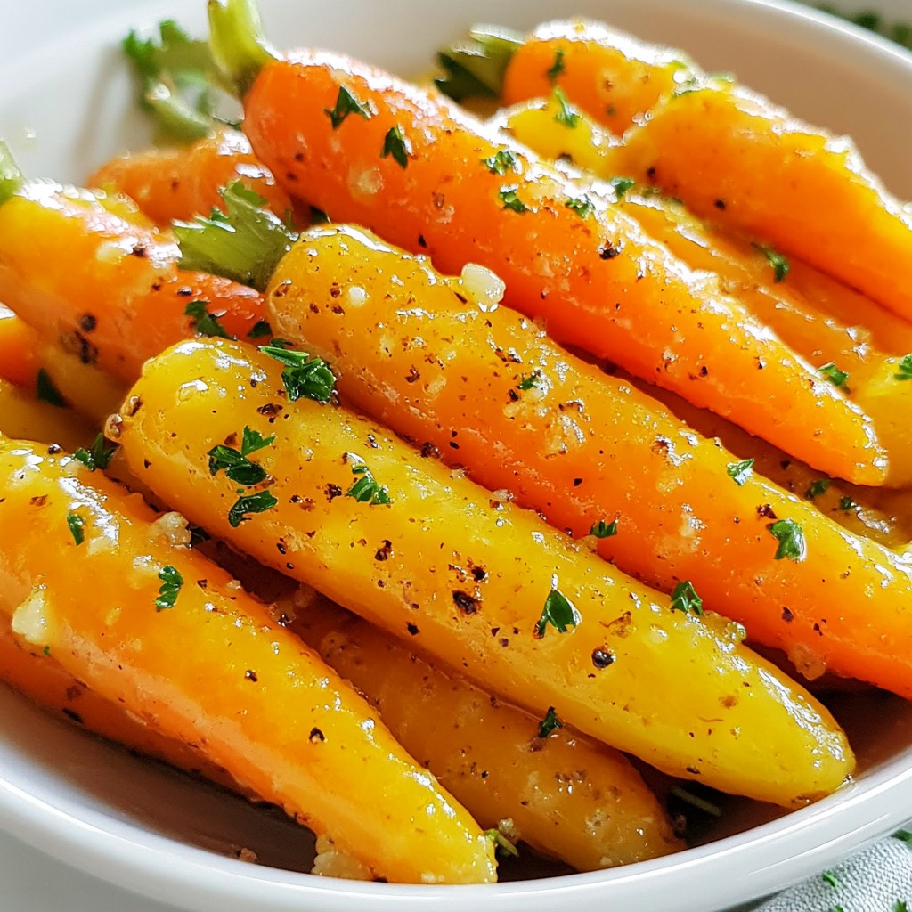 Easy Side Dish Honey Glazed Carrots Flavorful Delight