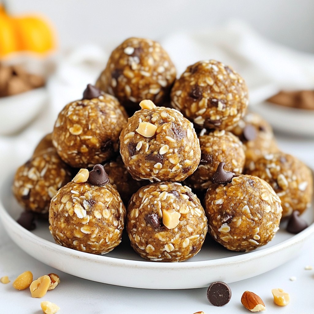 Pumpkin Spice Energy Balls Tasty and Healthy Snack