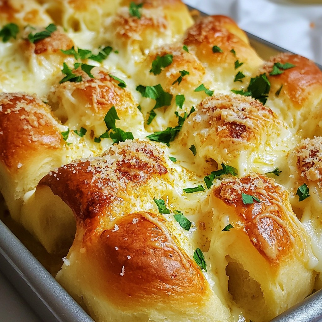 Garlic Parmesan Pull Apart Bread Easy and Delicious Recipe