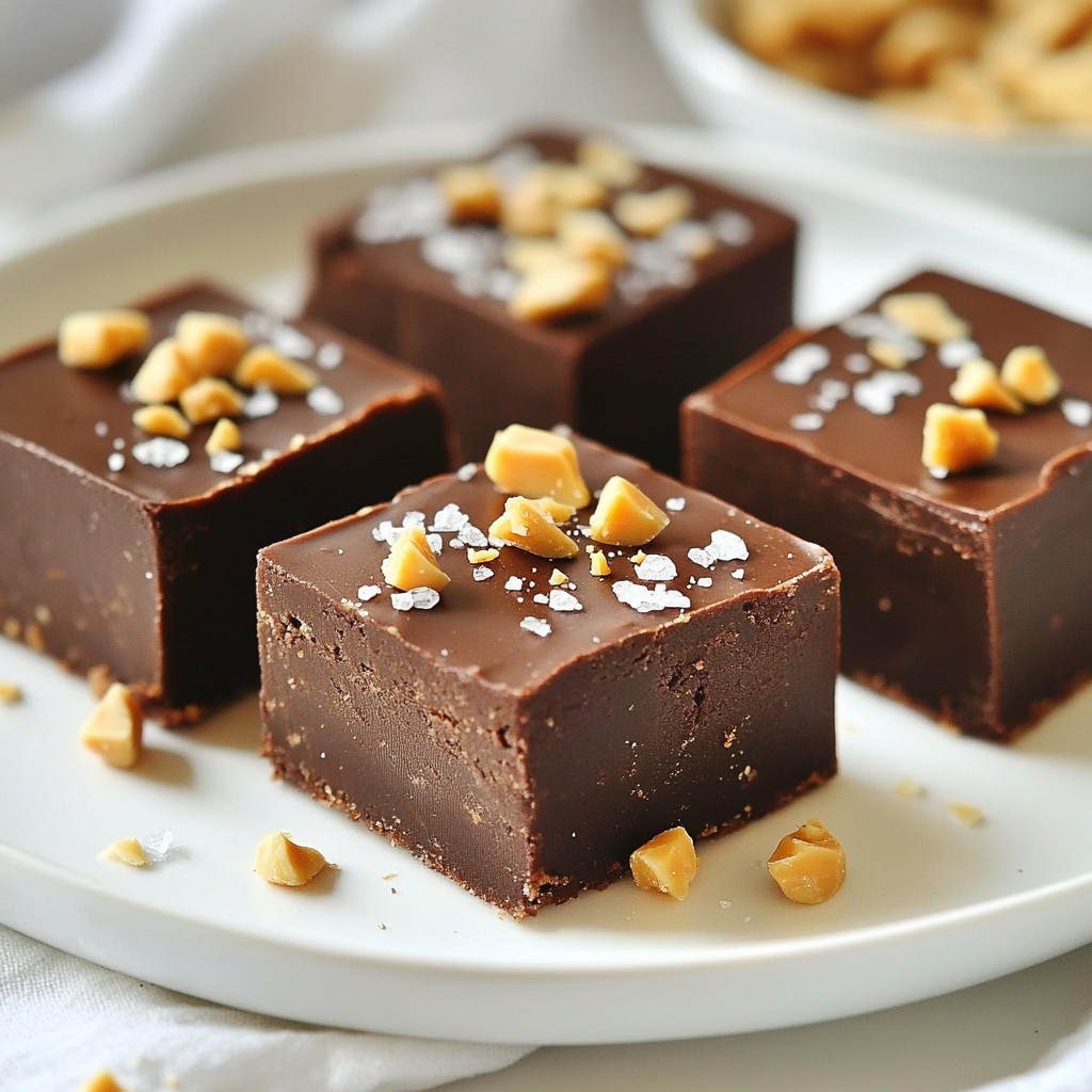 Vegan Chocolate Peanut Butter Fudge Rich and Creamy Treat