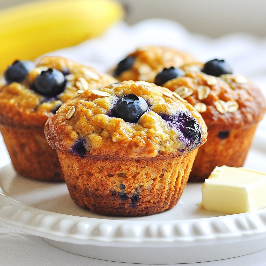 Blueberry Banana Bread Muffins Simple and Tasty Treat