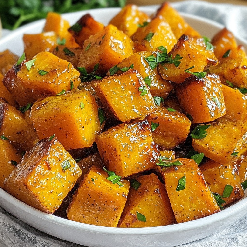 Honey Garlic Roasted Sweet Potatoes Easy and Tasty Dish