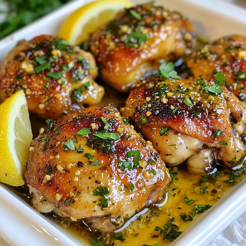 Garlic Butter Chicken Bites Juicy Flavorful Delight