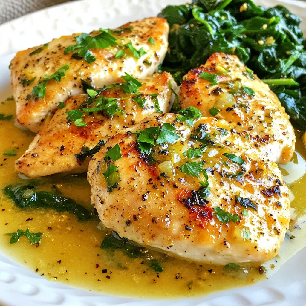 Easy Lemon Garlic Chicken Skillet Flavorful Meal