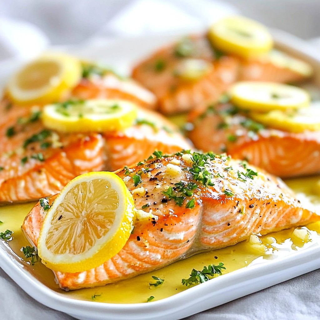 Lemon Garlic Roasted Salmon Flavorful Weeknight Dish