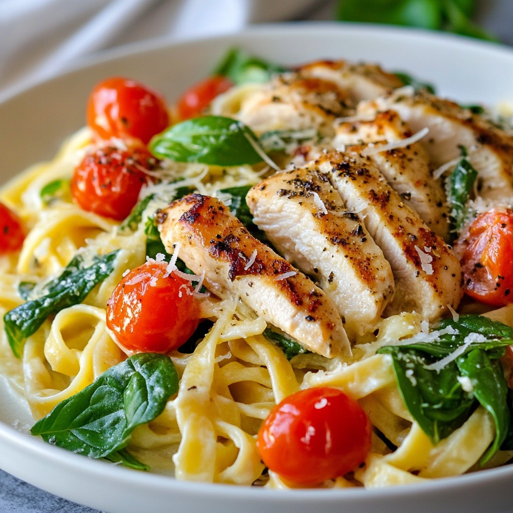 Creamy Tuscan Chicken Pasta Easy Weeknight Dinner