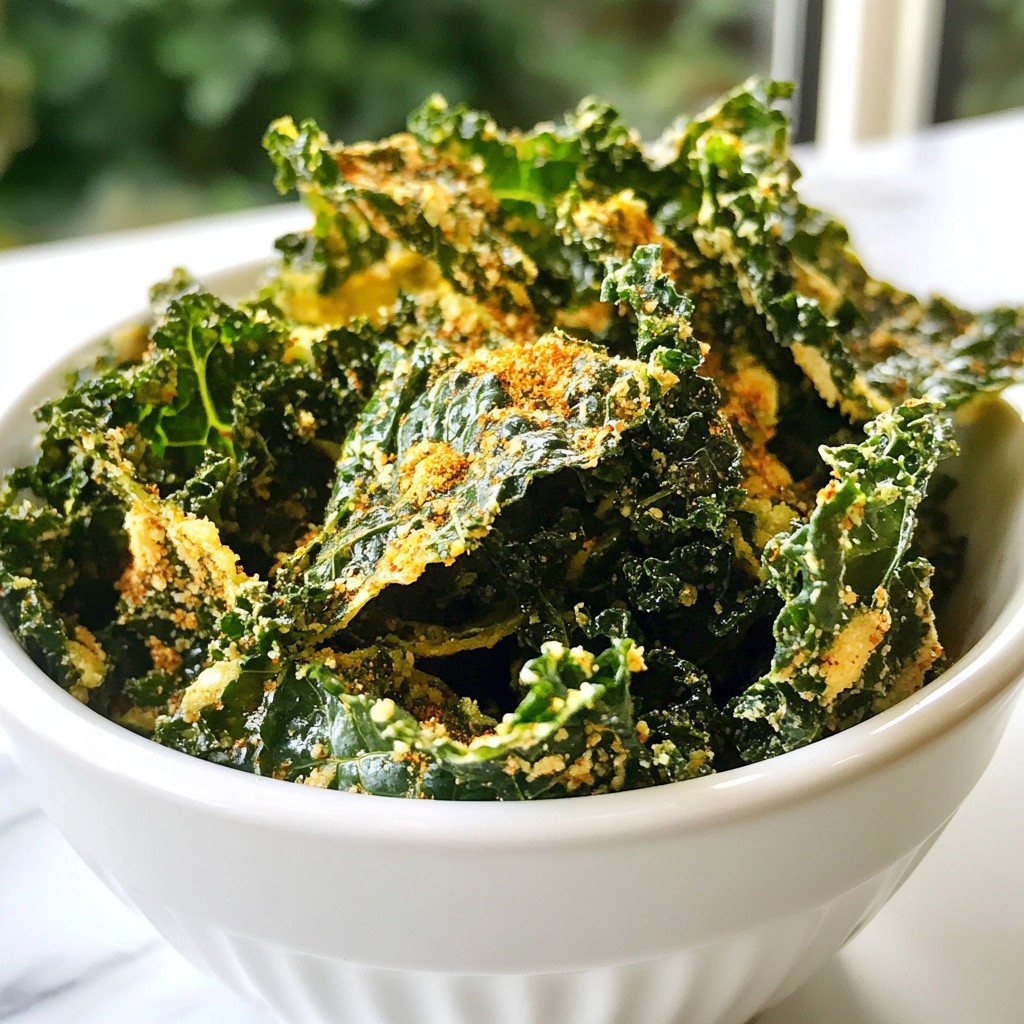 Quick Crunchy Kale Chips Healthy and Flavorful Snack