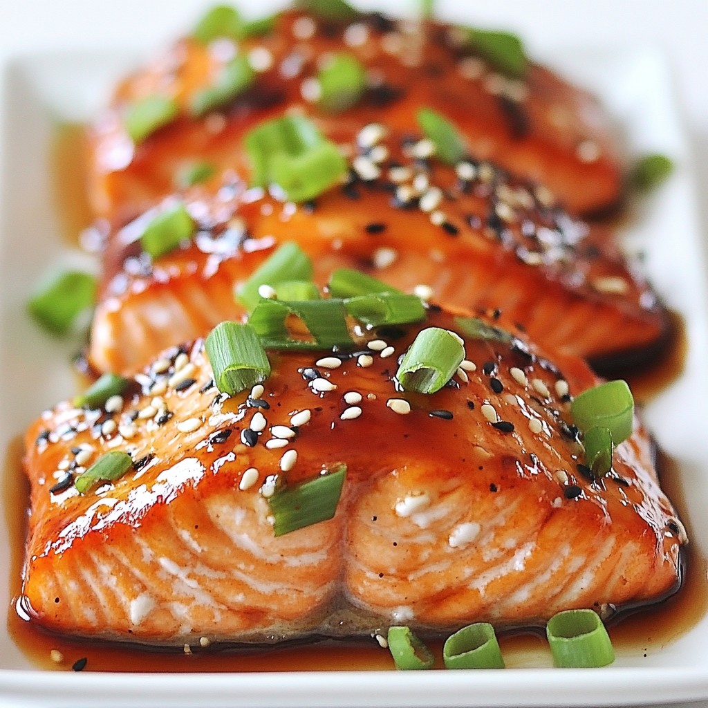Honey Sriracha Glazed Salmon Quick and Flavorful Meal