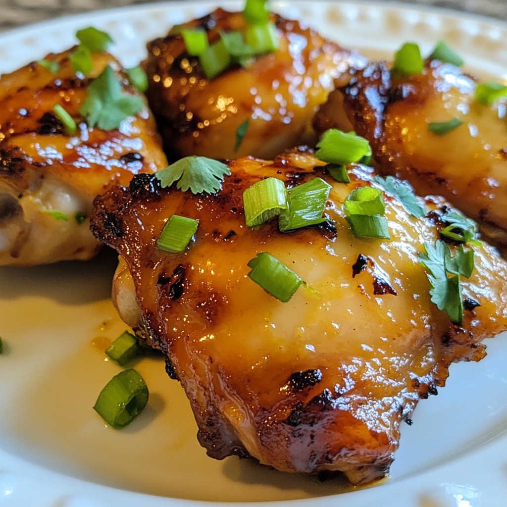 Weeknight Quick Ginger Lime Chicken Thighs Recipe