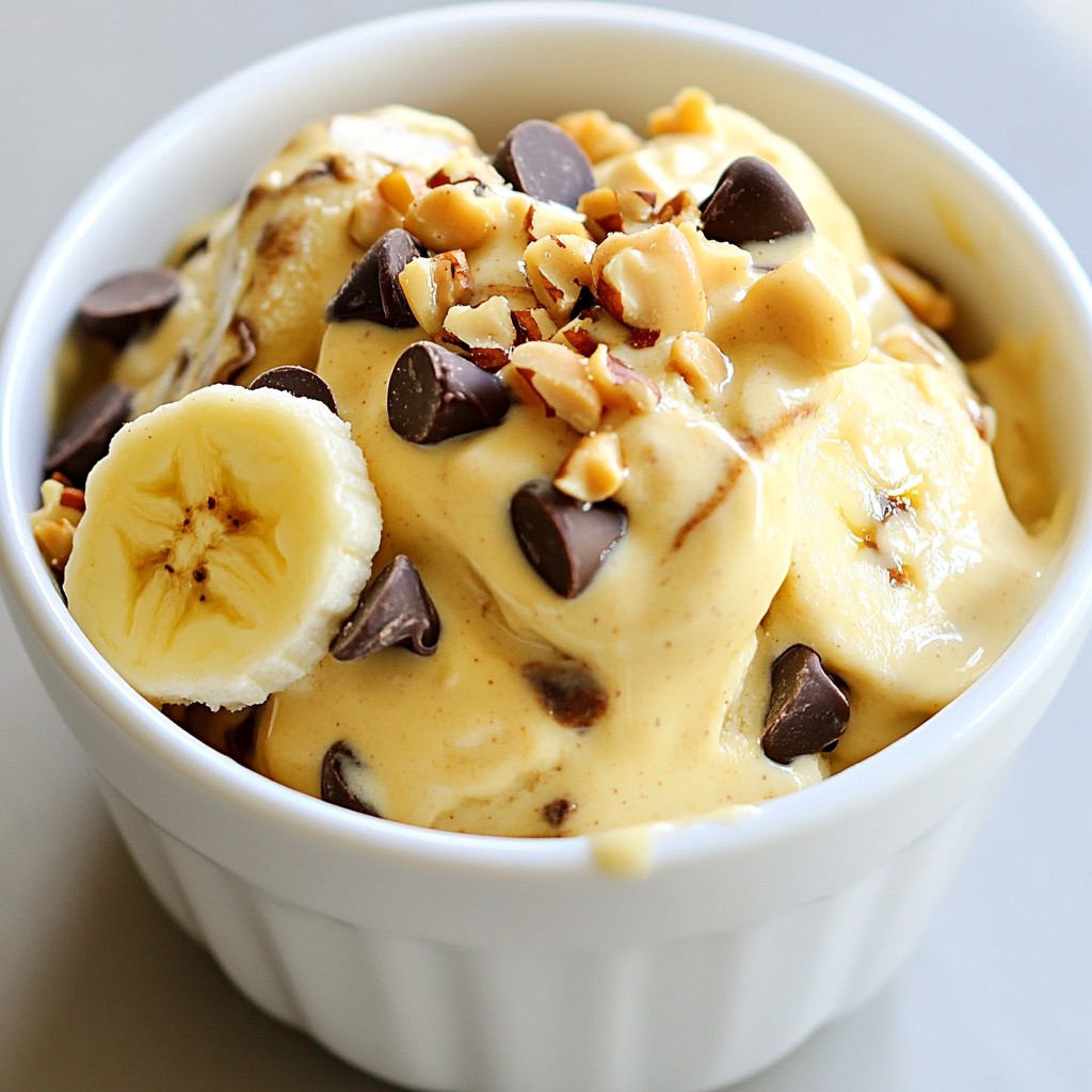 Peanut Butter Banana Nice Cream Easy and Creamy Treat
