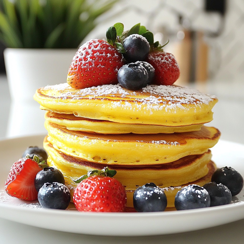 Lemon Ricotta Pancakes Fluffy and Delicious Breakfast