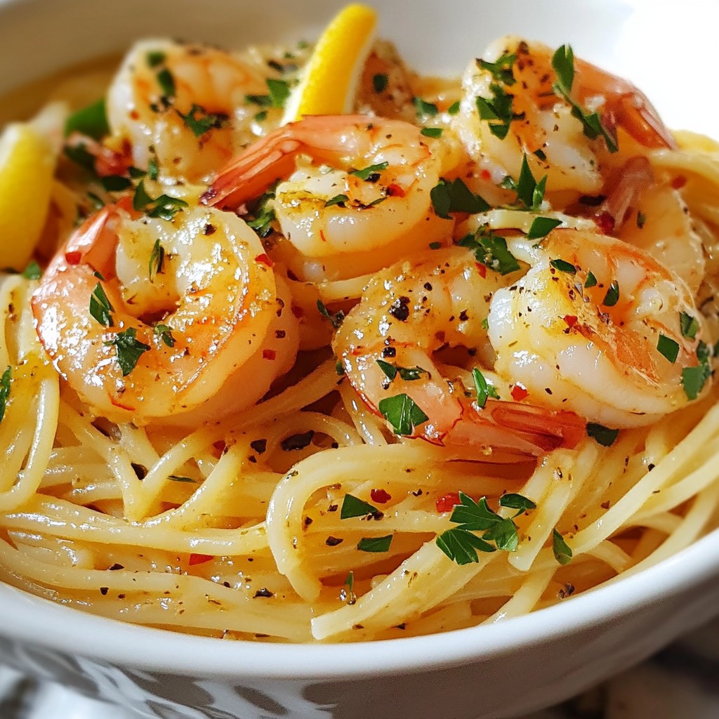 30-Minute Garlic Butter Shrimp Pasta Simple Delight