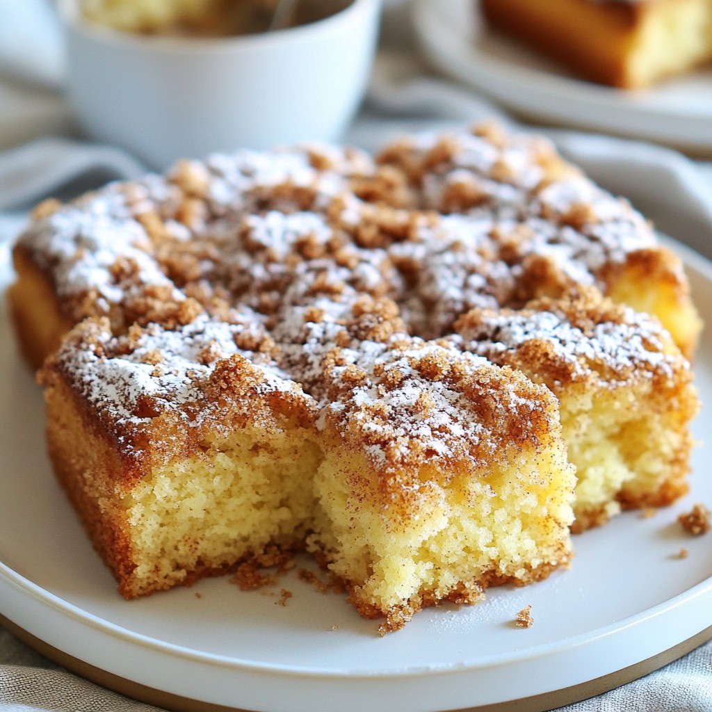 Cinnamon Crunch Coffee Cake Irresistible and Easy Recipe