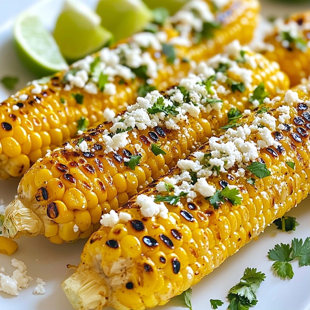 Smoky Quick Side Dish Chipotle Corn on the Cob Recipe