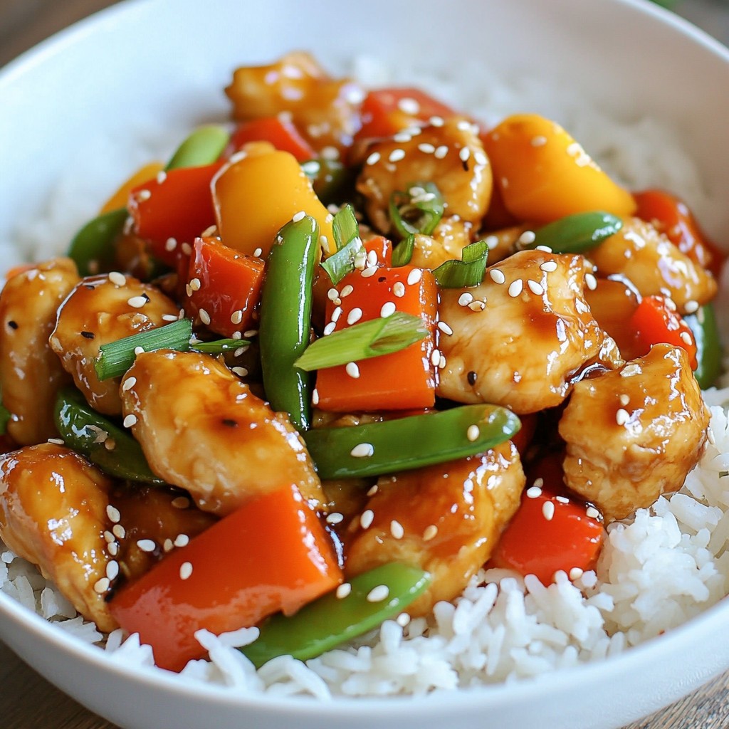 Weeknight Teriyaki Chicken Stir Fry Quick and Easy Meal