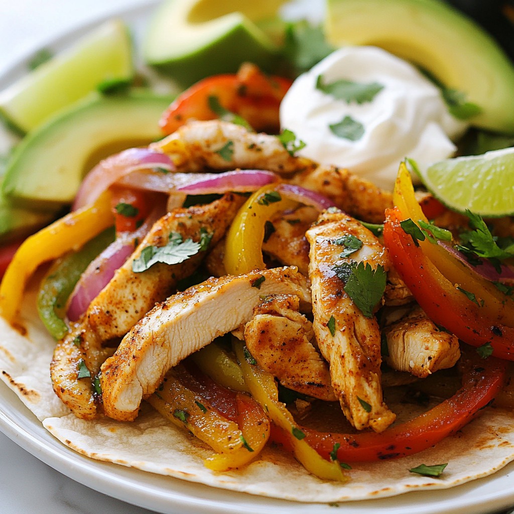 Honey Lime Chicken Fajitas Easy and Flavorful Recipe