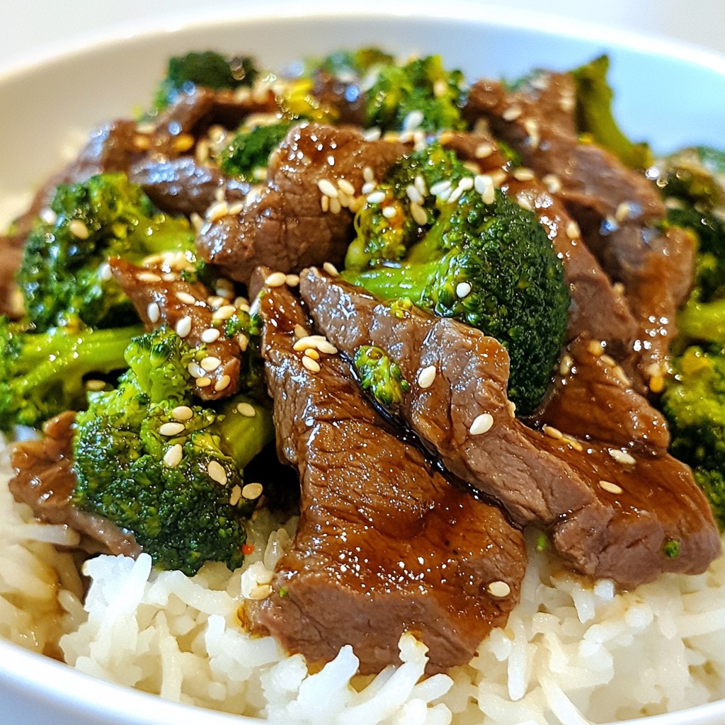 Instant Pot Beef and Broccoli Easy Quick Recipe