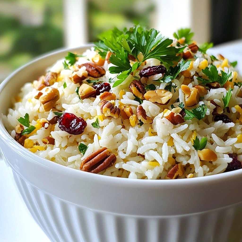 Festive Easy Side Dish Roasted Chestnut Rice Recipe