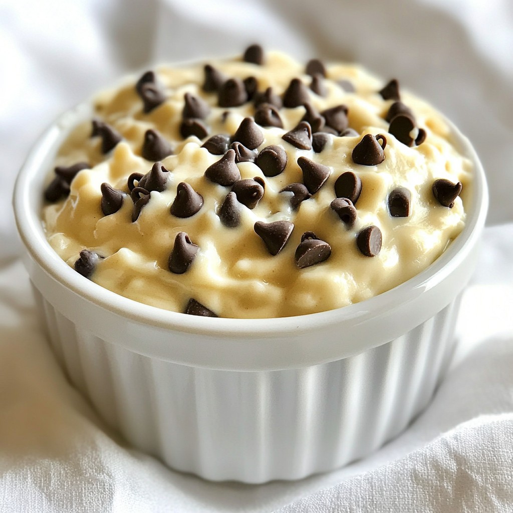 Chocolate Chip Cookie Dough Dip Easy and Tasty Treat