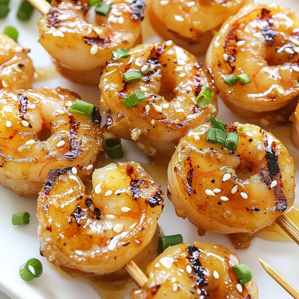 Honey Garlic Grilled Shrimp Flavorful and Easy Recipe