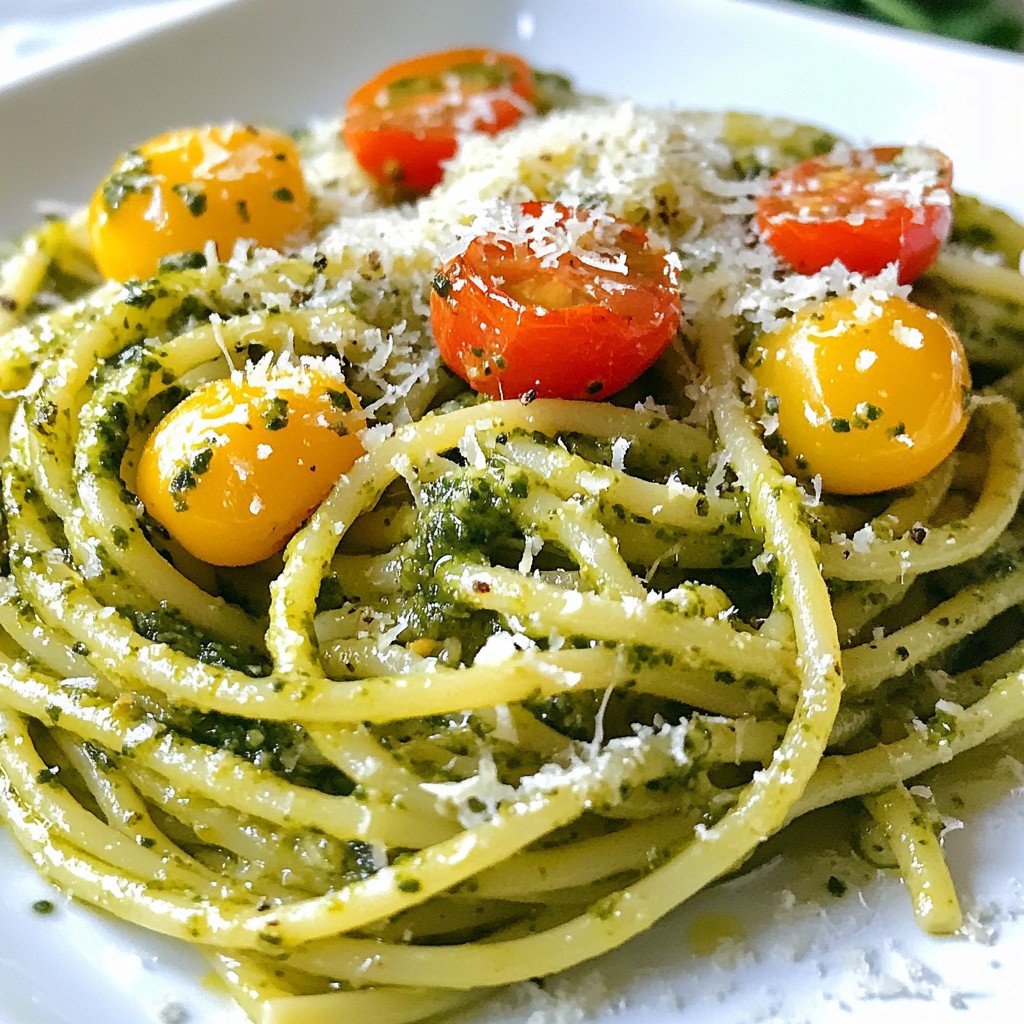 Lemon Basil Pesto Pasta Quick and Flavorful Recipe