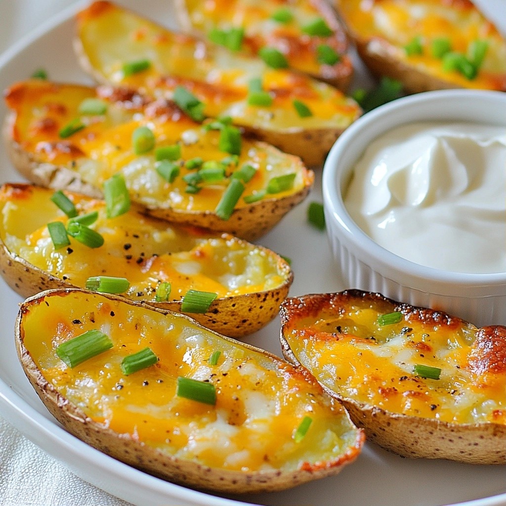 Crispy Quick Side Dish Cajun Potato Skins Recipe