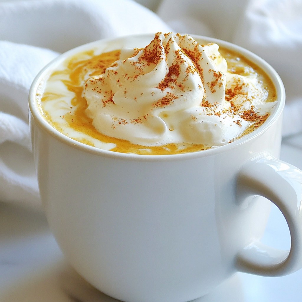 Pumpkin Spice Latte Copycat Creamy Fall Treat
