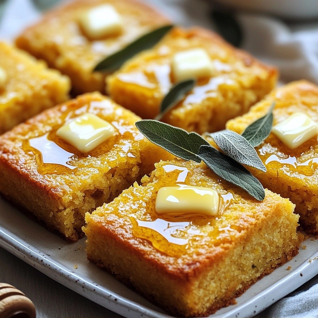 Festive Easy Side Dish Sage Cornbread Recipe