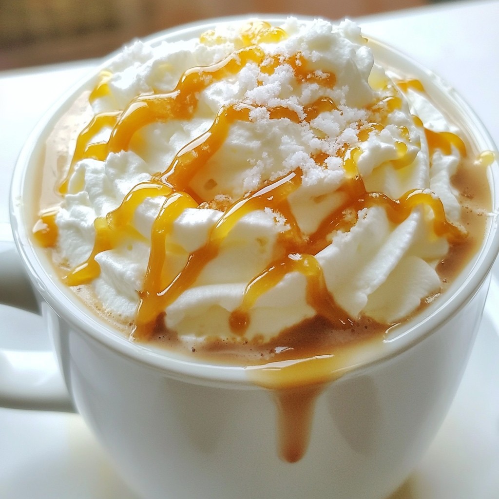 Salted Caramel Hot Chocolate Cozy and Creamy Recipe