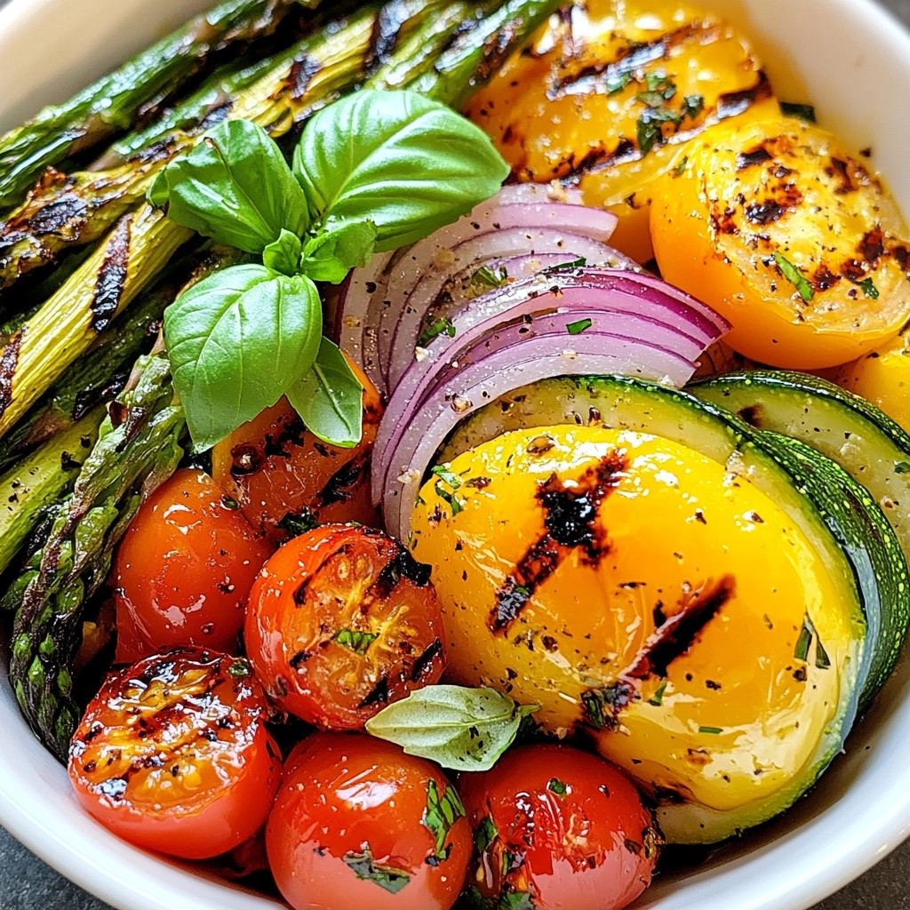 Grilled Easy Side Dish Mixed Vegetable Medley Delight