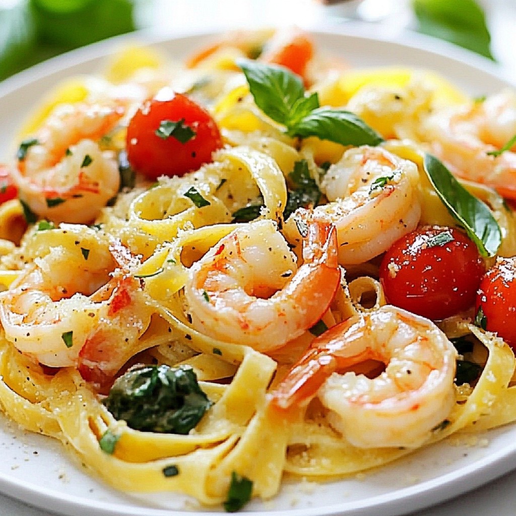 Tuscan Garlic Shrimp Pasta Irresistible Creamy Dish