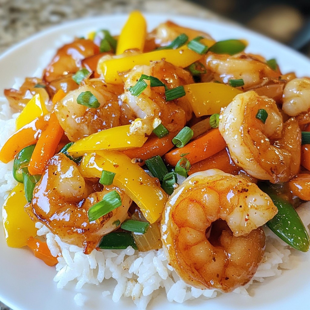 Weeknight Garlic Shrimp Stir Fry Simple and Quick Meal